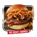 bbq brisket sandwich