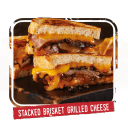 stacked brisket grilled cheese