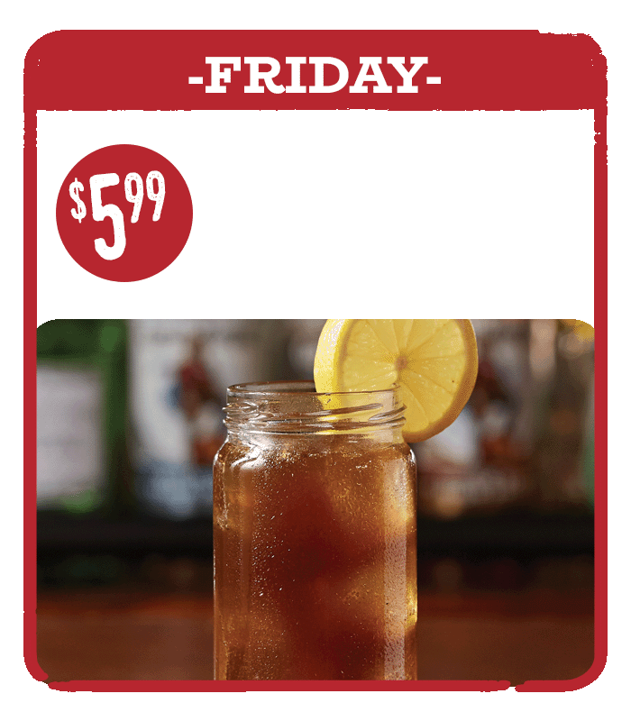 $5.99 Iced Tea Cocktails