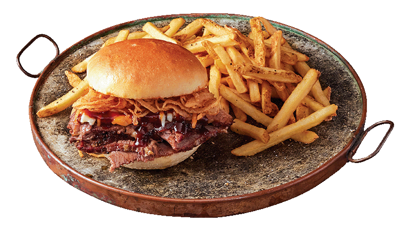 BBQ Brisket Sandwich 