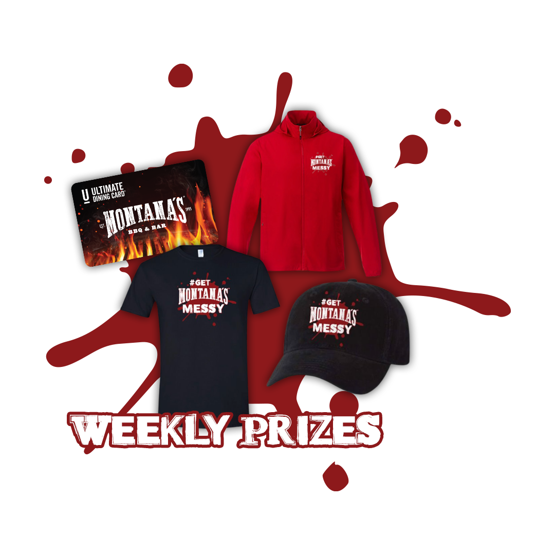 Exciting weekly prizes.