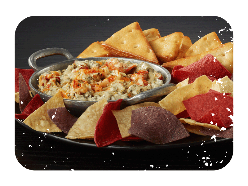 Lobster Four-Cheese Spinach Dip