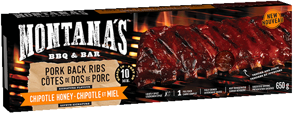 PORK BACK RIBS CHIPOTLE HONEY
