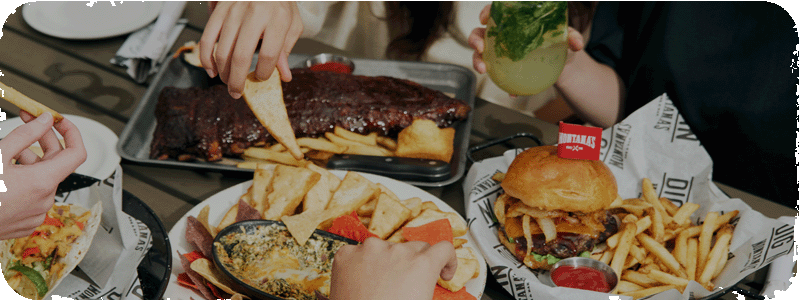 BBQ Menu tile background